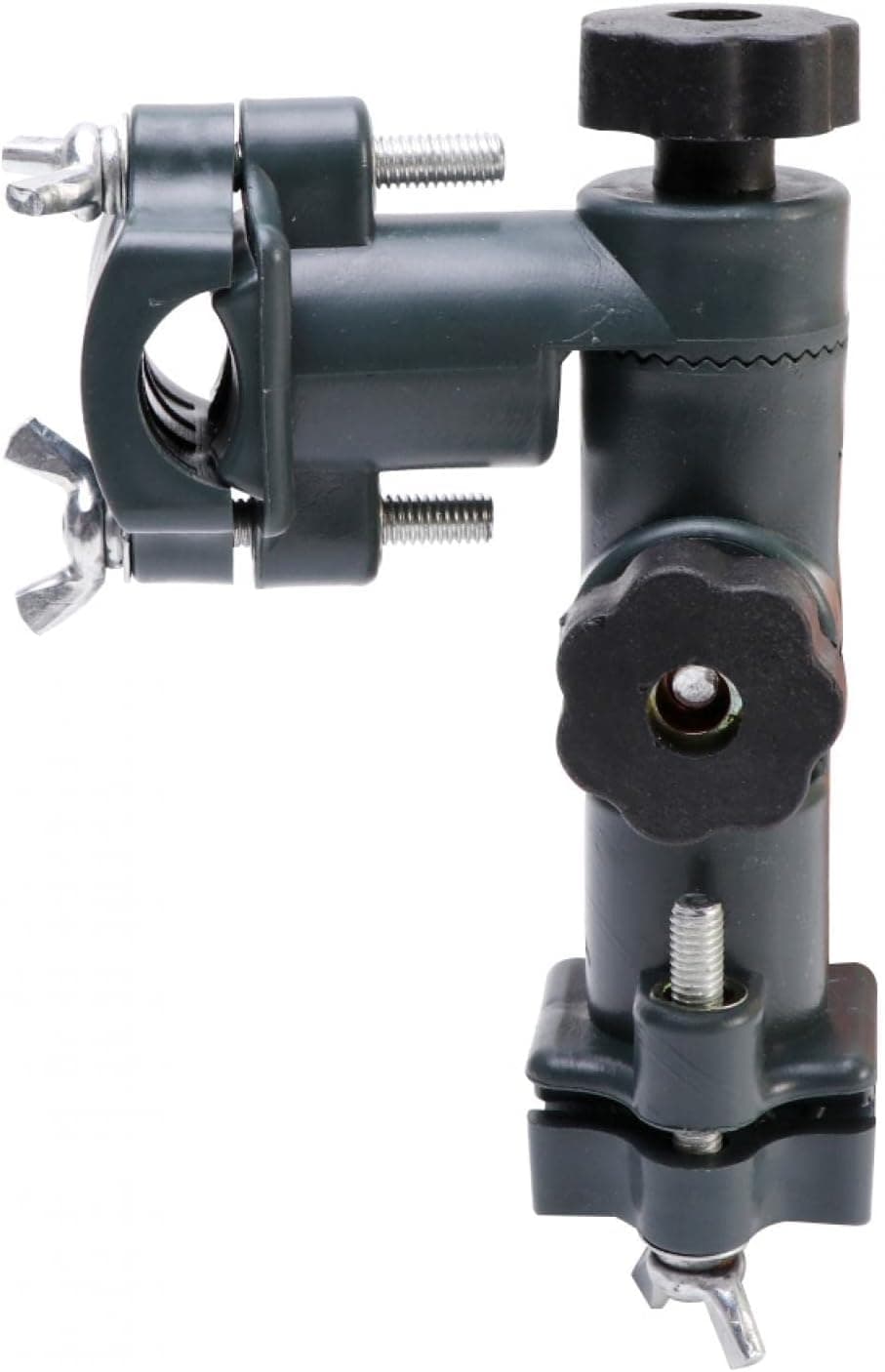beiyoule Fishing Umbrella Stand, 360-Degree Selection Bait Tray Holder Clamp Connector Can Fix Fishing Umbrella, Bracket, Fish Guard