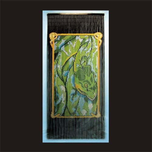 Snake Door Curtain ~ Gateways 100% Bamboo Beaded Door Curtains ~ 90 Strands!