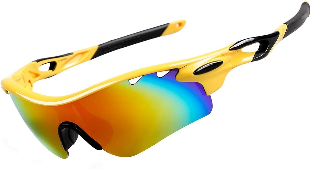 YUFENRA Polarized Sports Sunglasses for Running Cycling Fishing