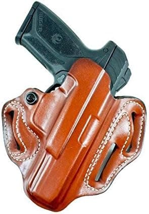 DeSantis Speed Scabbard Ruger Security-9 002TA1IZ0 Gun Belt, Natural, Right