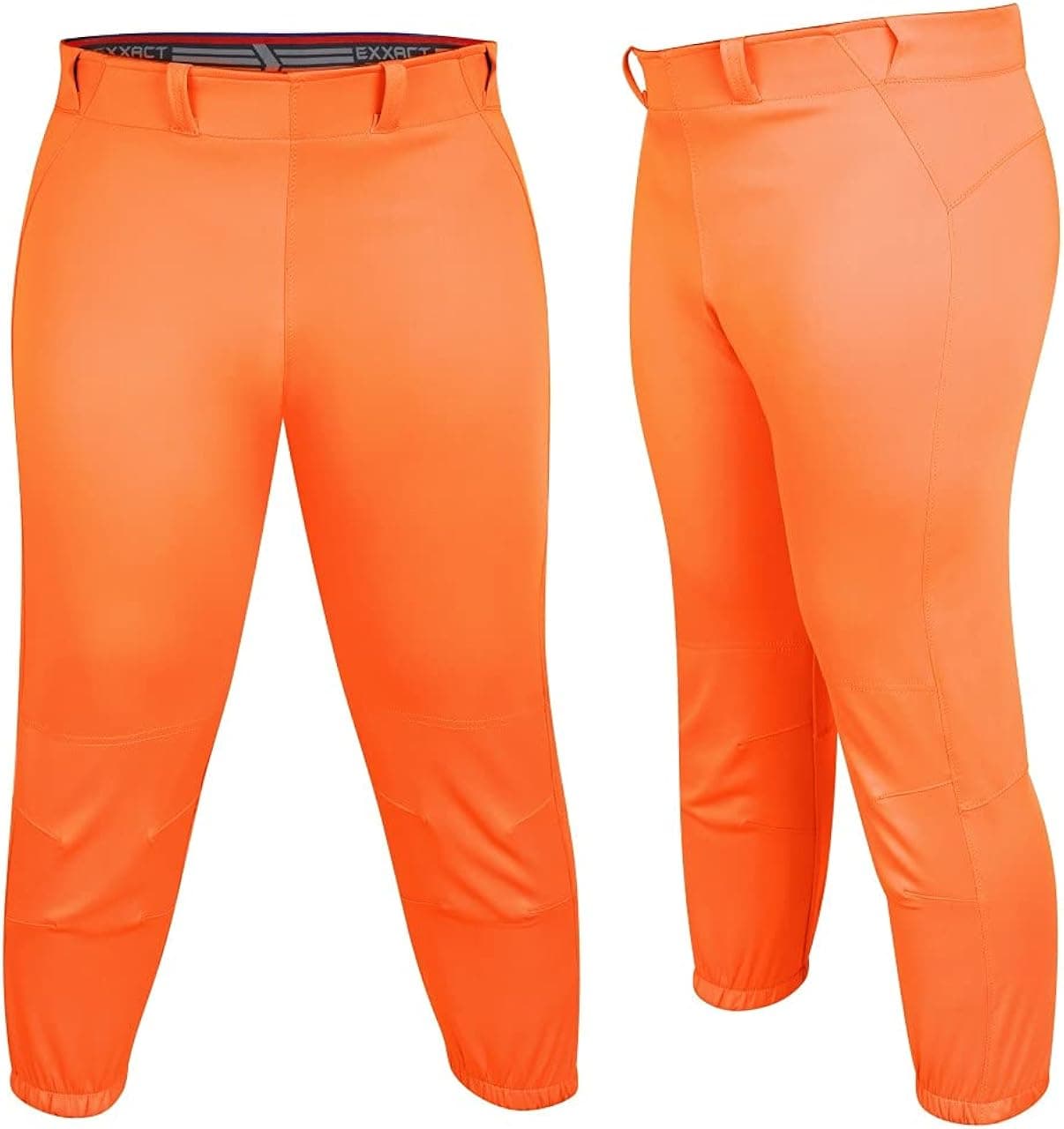 Exxact Sports Womens Softball Pants - Yoga Style Softball Pants for Women, Girls Softball Pants