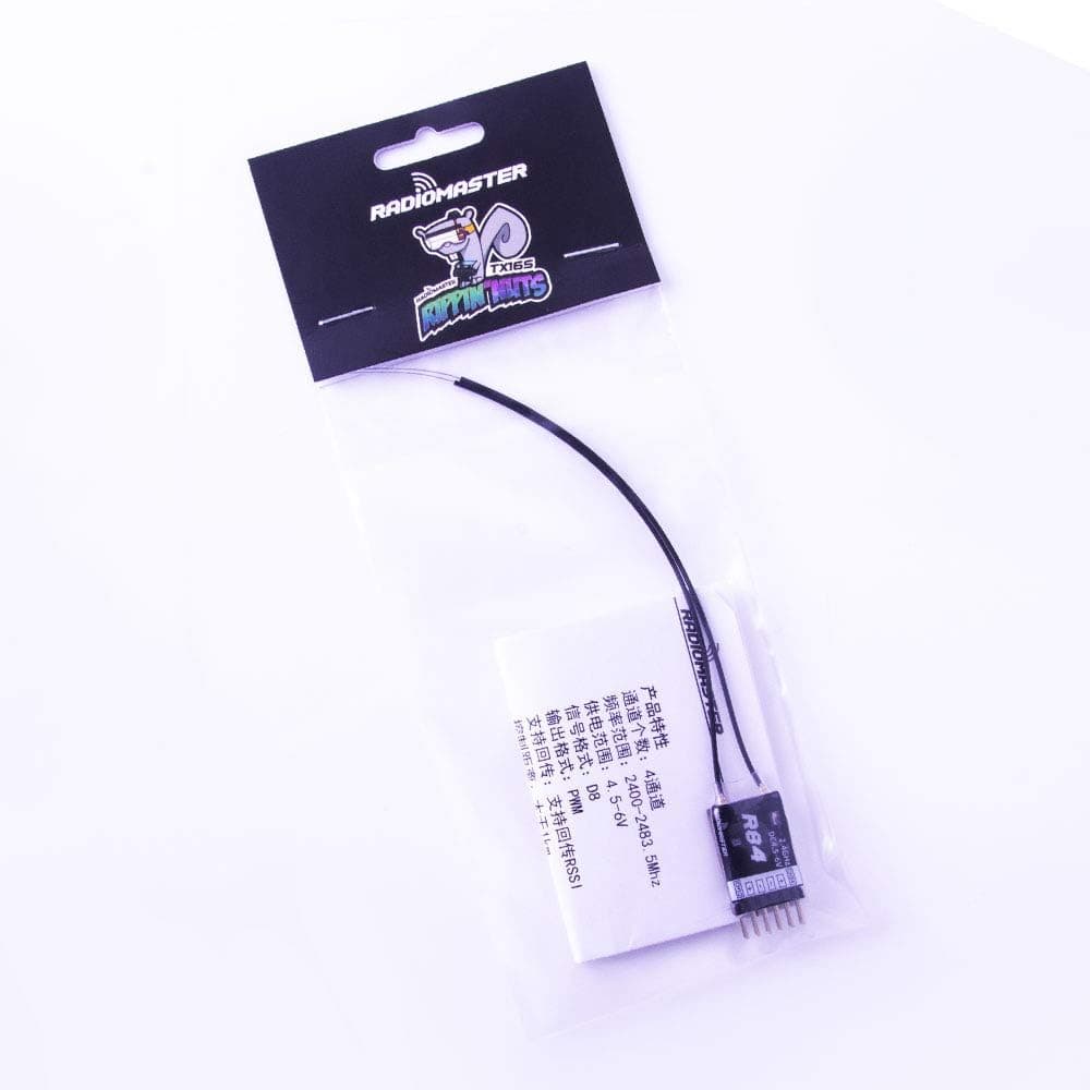 Radiomaster R84 Mini 2.4G 4CH D8 Compatible Receiver with PWM Output RC Models Toys Parts
