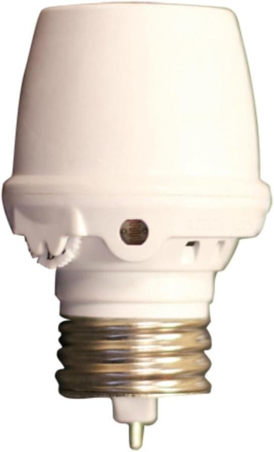 Smart Dusk to Dawn Screw-In Light Control, White