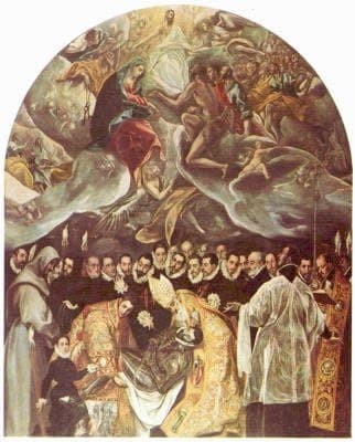El Greco (Burial of Count Orgaz) Art Poster Print