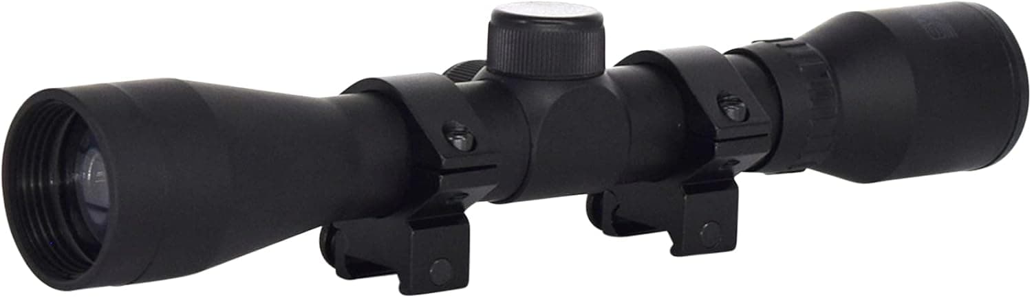 SoftAir Swiss Arms 4x32mm Airsoft Scope, Black, (63868)