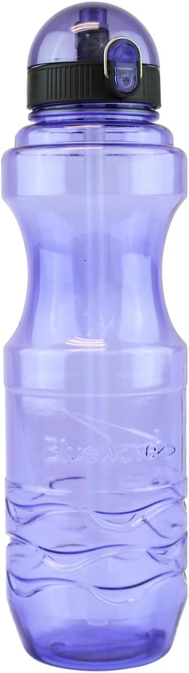 Bluewave Bullet Water Bottle with Straw 1000 ML 34 oz Purple