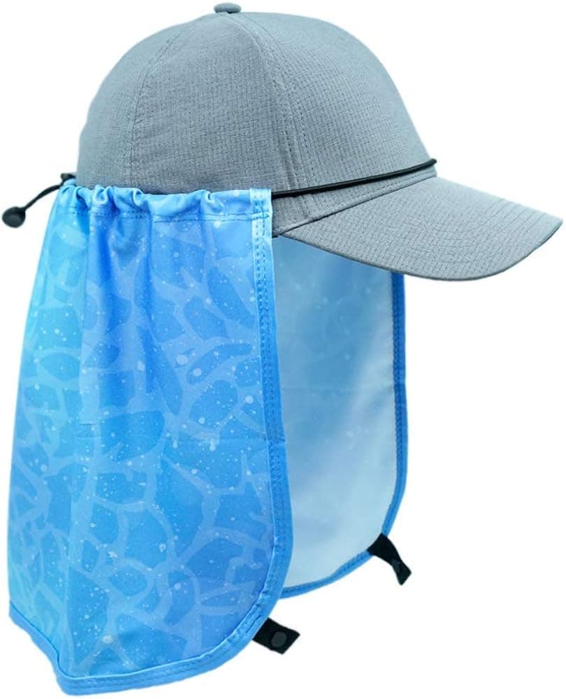 Sprigs Sun Protection Hat Shade Attachment with SPF 45+ & Cooling Fabric