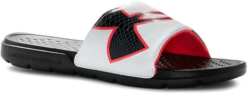 Under Armour Womens UA Strike Rock Slides 8 Black