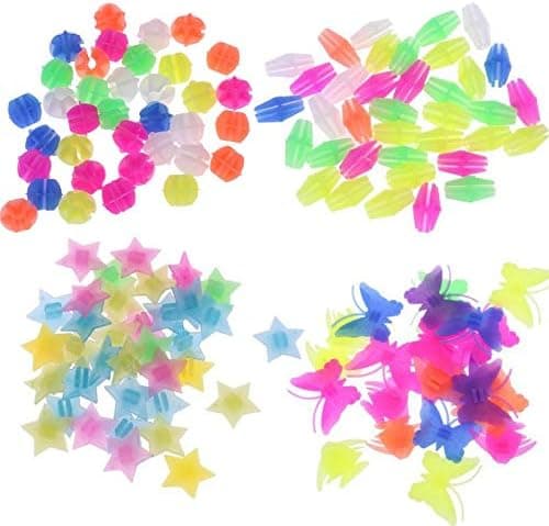 Yitaocity 135Pcs Multicolour Kids Bicycle Spoke Dokey Beads Different Designs Cute Biking Wire Beads Accessories Decorations for Kids