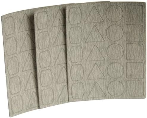 Proxxon 28822 Sandpaper for PS 12, 3 Sheets 180-Grit with Each 20 Pads