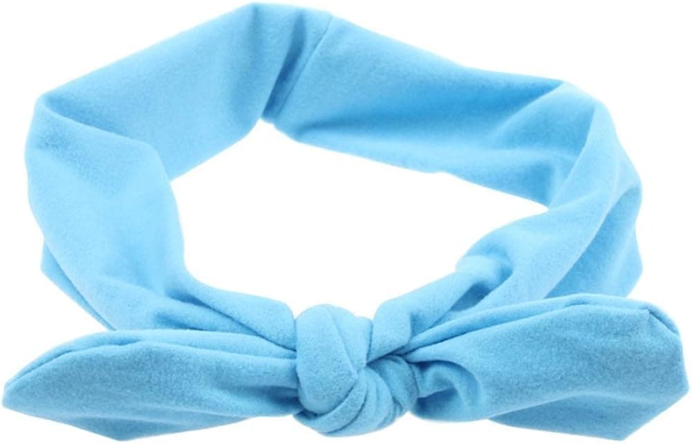 Pop Your Dream Vintage Adults Elastic Headband Bunny Ears Bow Hairband Hair Decor Accessory