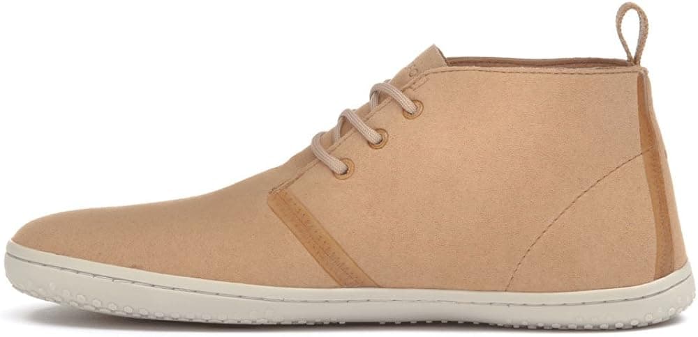 Vivobarefoot Mens Gobi II Tan Eco Suede Boots 45 EU