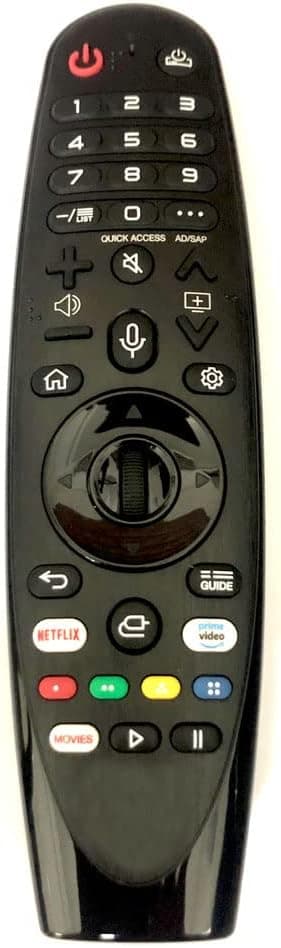 BOTTMA Remote Control Compatible for LG 4K Ultra HD Smart OLED TV OLED55B9PUA 55",OLED65B9PUA 65" B9 Series 49SK8000PUA,49SK9000PUA,49UK6300,50SK8000PUA,50SK9000PUA,50UK6300,50UK6500AUA
