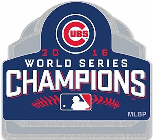 WinCraft 2016 Chicago Cubs World Series Champions 3D Style PIN