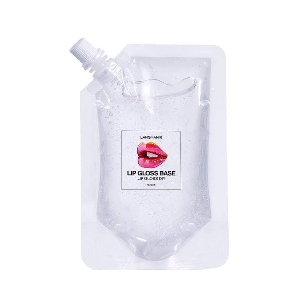 Transparent Lip Gloss ,Moisturize Lip Gloss Base, Lip Gloss Base Oil Material Lip Makeup Primers, Primer for DIY Handmade Lip Balms Lip Gloss- 1.69Fl.Oz(1 Pcs,Clear)