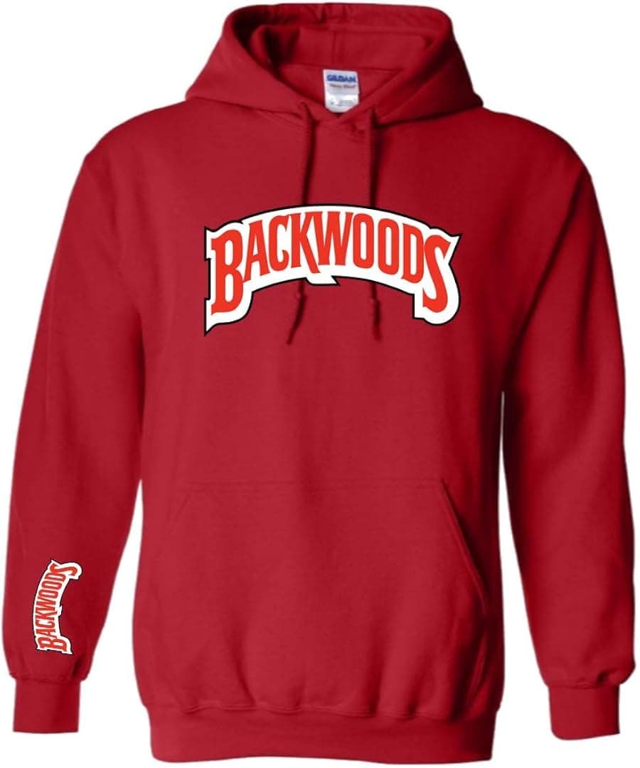 Backwoods with Sleeve Unisex Hooded Sweater Print Rick and Marty Pullover Hoodie