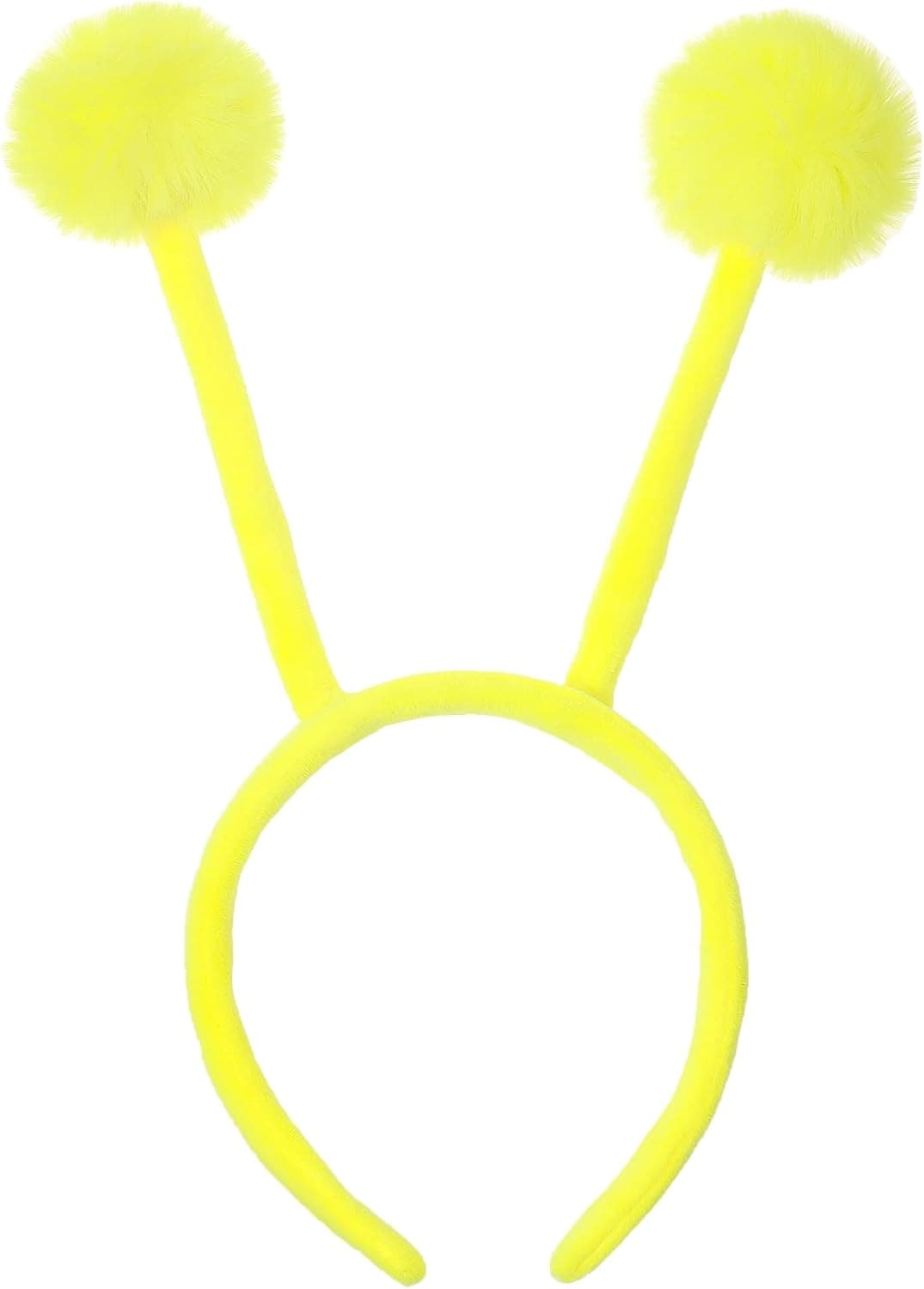 CHEU antenna headband costume as bee, snail, ant, insect props with bendable plush pom pom bopper