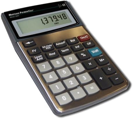 Calculated Industries 3401 Mortgage PaymentCalc Residential Mortgage Finance Calculator