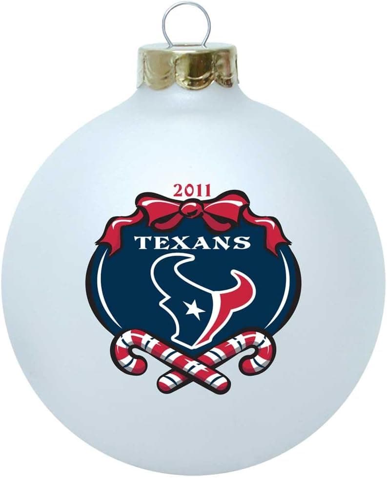 NFL Houston Texans Large 3 1/4" Ornament - 2011 Collectible Series