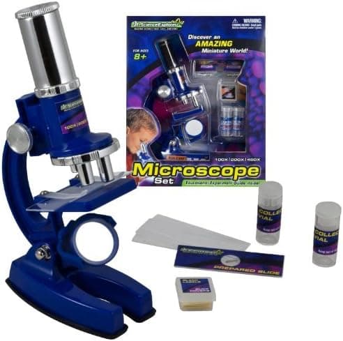 Micro-Science 33 Piece 6 5/8 Microscope Set "