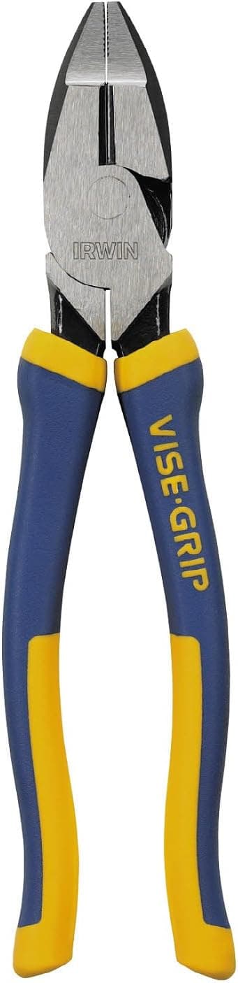 Irwin Tools 1773615 9 1/2-Inch Vise-Grip Lineman's Pliers with Fish Tape Puller