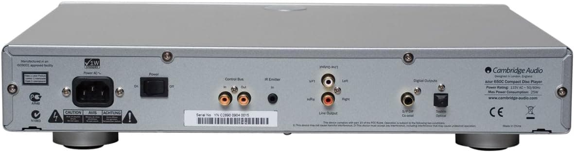 Cambridge Audio - 650C - CD Player - Silver