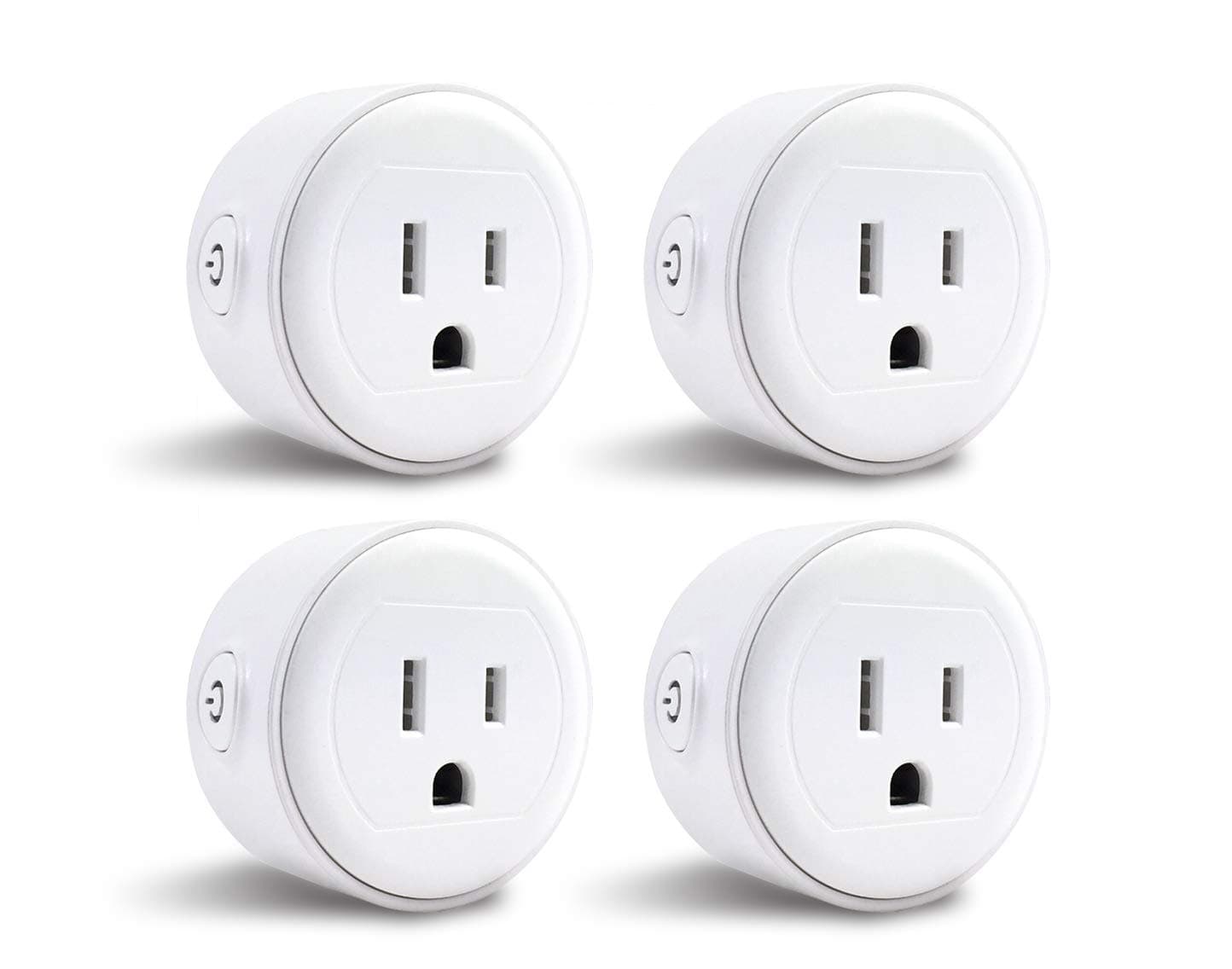 WiFi Smart Plug Mini, Astrodot Smart Home Power Control Socket, Remote Control Your Household Equipment from Everywhere, No Hub Required, Compatible with Amazon Alexa, Echo Dot & Google Home (4)