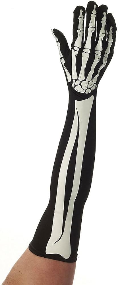 Forum Novelties - Skeleton Long Gloves