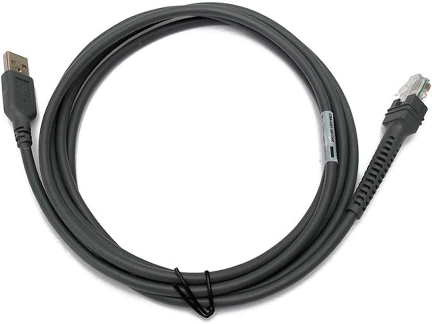 USB Cable for Motorola Symbol Scanner LS2208 DS6878 LI4278 LS3578 7FT 2M USB Type A barcode scanner Cable CBA-U01-S07ZAR, Gray