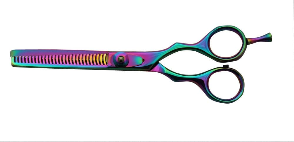 Body Toolz 6" Titanium Multi-Color Thinning Shear/Scissor