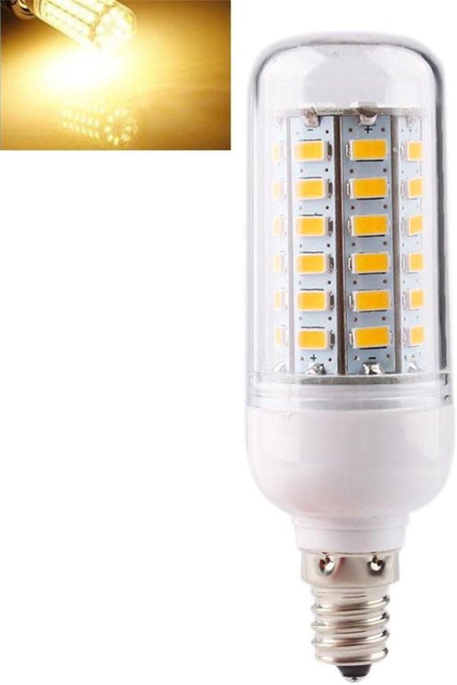RadiantOrchid E12 18W 56 LED 5730 SMD Cover Corn Spotlight Bulb Sets Warm White 110V