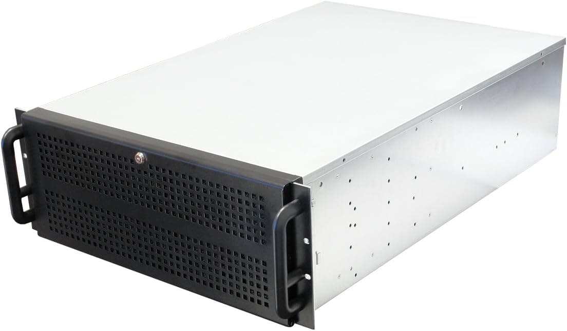 Norco 4U Rack Mount Server Chassis - Black RPC-470