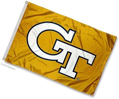 College Flags & Banners Co. Georgia Tech Golf Cart and Boat Flag
