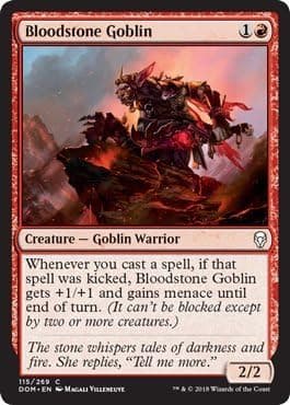 Bloodstone Goblin - Dominaria