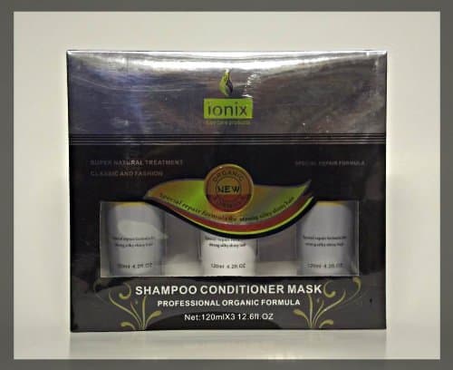 ISO BEAUTY Ionix Black Diamond Collection Nurturing Set, 6 Count