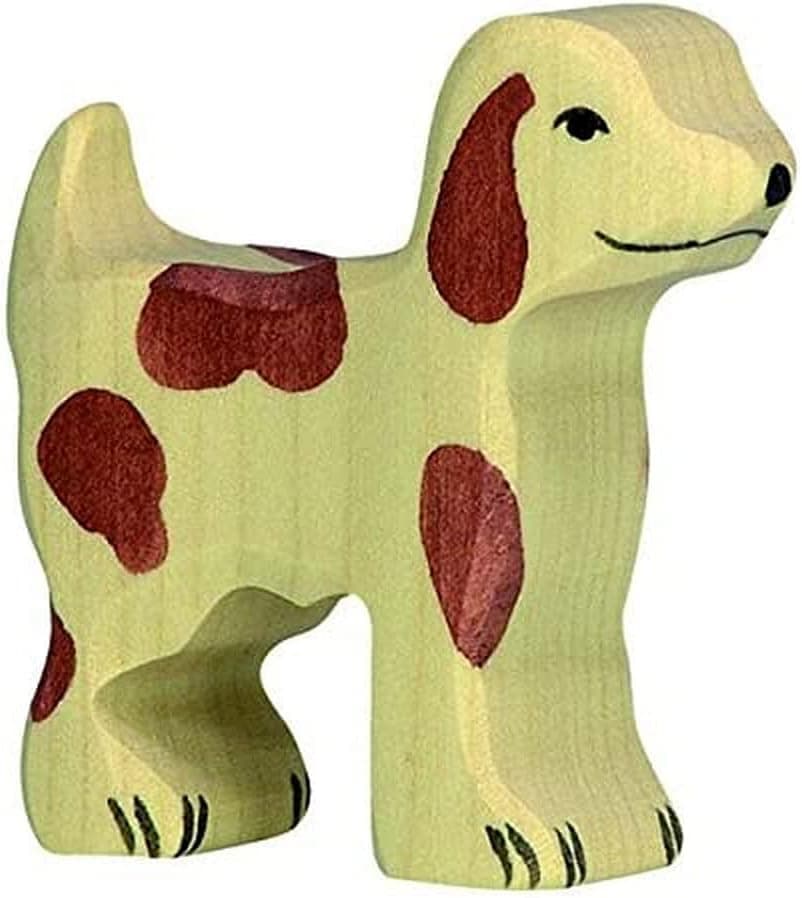 Holztiger Little Farm Dog Toy Figure