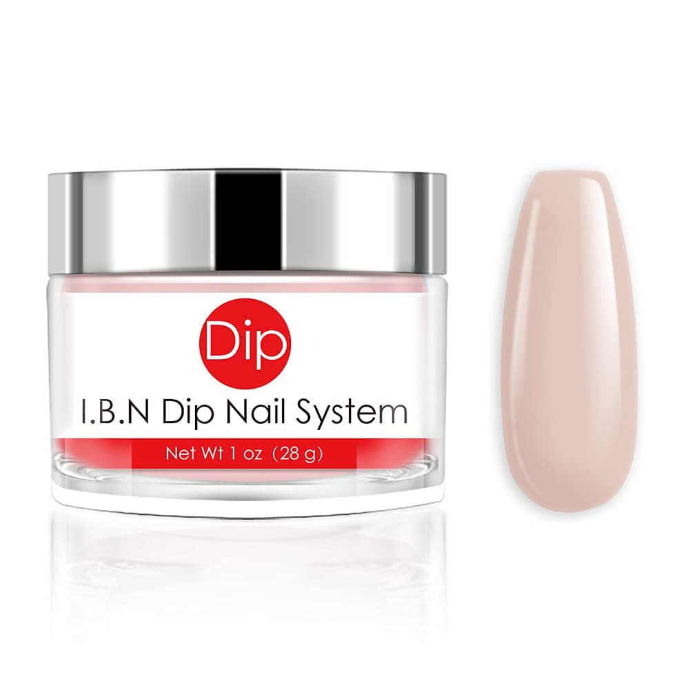 Pink Dipping Powder (1 oz) Salon Quality Fine Dip Powder Nail Art Powder for DIY French Manicure At Home, Odor-Free, Long-Lasting, No Nail Lamp Needed (DIP 005)