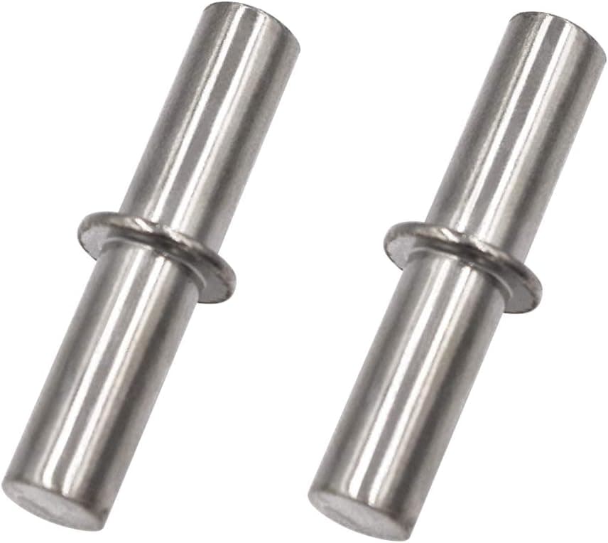 Wolfride 100Pcs 5mm Shelf Pins Shelf Pegs for Shelves Bookshelf Pegs Bookcase Pins