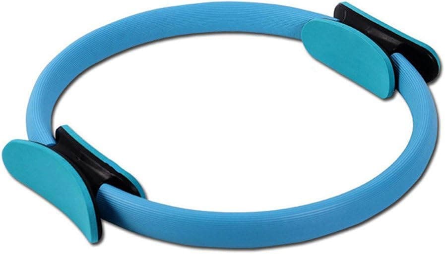 Decha 15" Pilates Ring - Exercise Yoga Magic Circle Fitness Pilates Yoga Ring Full Body Toning Fitness Circle (Blue)