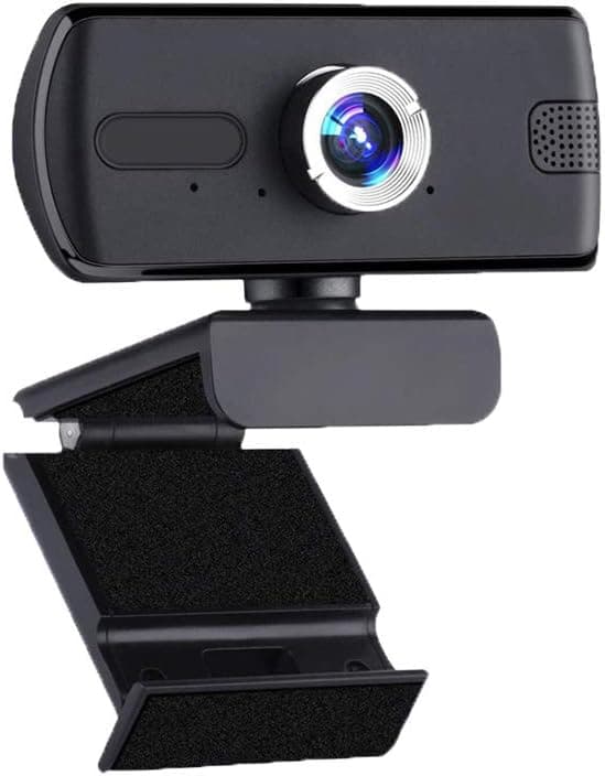 Webcam with Microphone,Goodtar 1296P Full HD Webcam Computer Camera for PC Laptop Desktop Video Calling, Conferencing Recording, YouTube, Games, Plug and Play, 360° Rotatable, USB 2.0/3.0