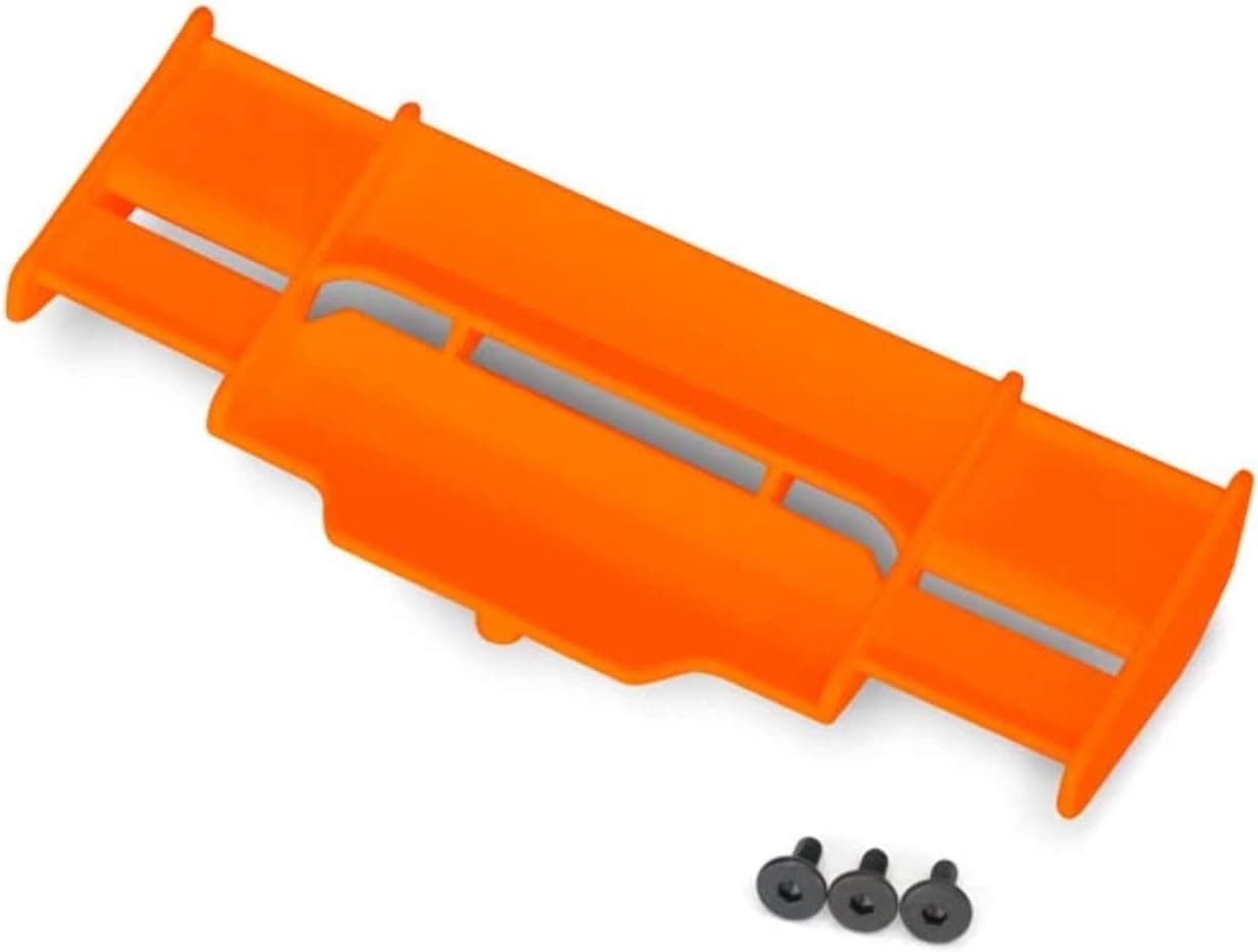 Traxxas TRA6721T Wing, Rustler 4X4 (Orange)/ 3x8 FCS (3)