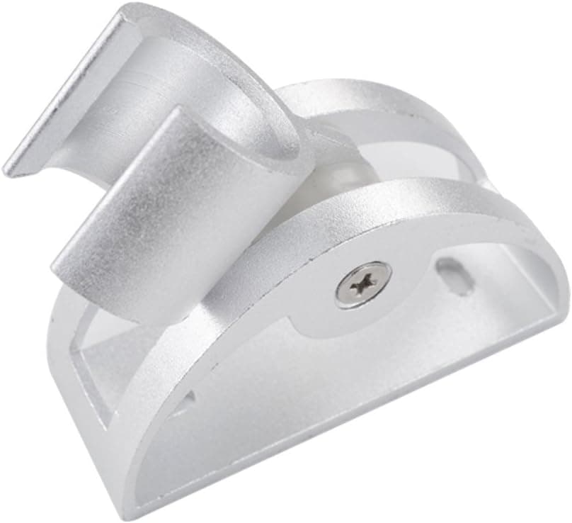 Brass Adjustable Rotatable Lightweight Aluminum Bathroom Shower Head Bracket Showerhead Holder Wall Mount