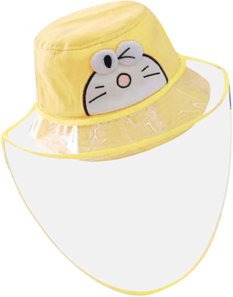 Bucket hat for Baby Kids Unisex with Shield for Windproof Dustproof Sun 1-5 Year Old Toddler Baby Hats