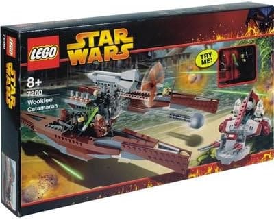 LEGO Star Wars Set #7260 Episode III Wookie Catamaran