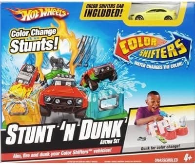 Hot Wheels Color Shifters Stunt Set