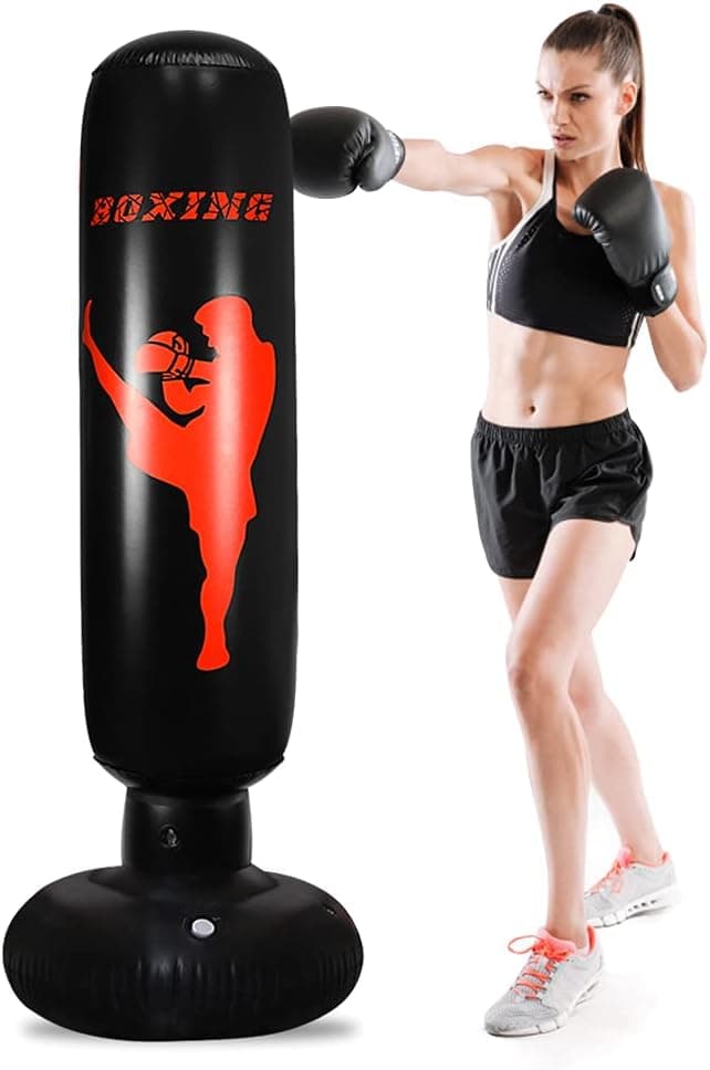Freestanding Boxing Bag for Kids Energy Release