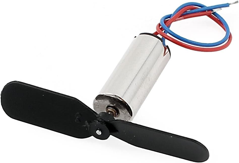 uxcell DC 3.7V 48000RPM Magnetic Micro Coreless Motor Propeller for RC Toy