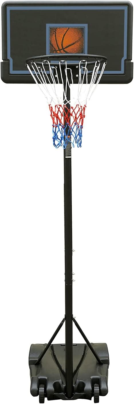 Height Adjustable Portable Basketball Hoop & Goal Basketball System Stand,30 Inch Sports Backboard