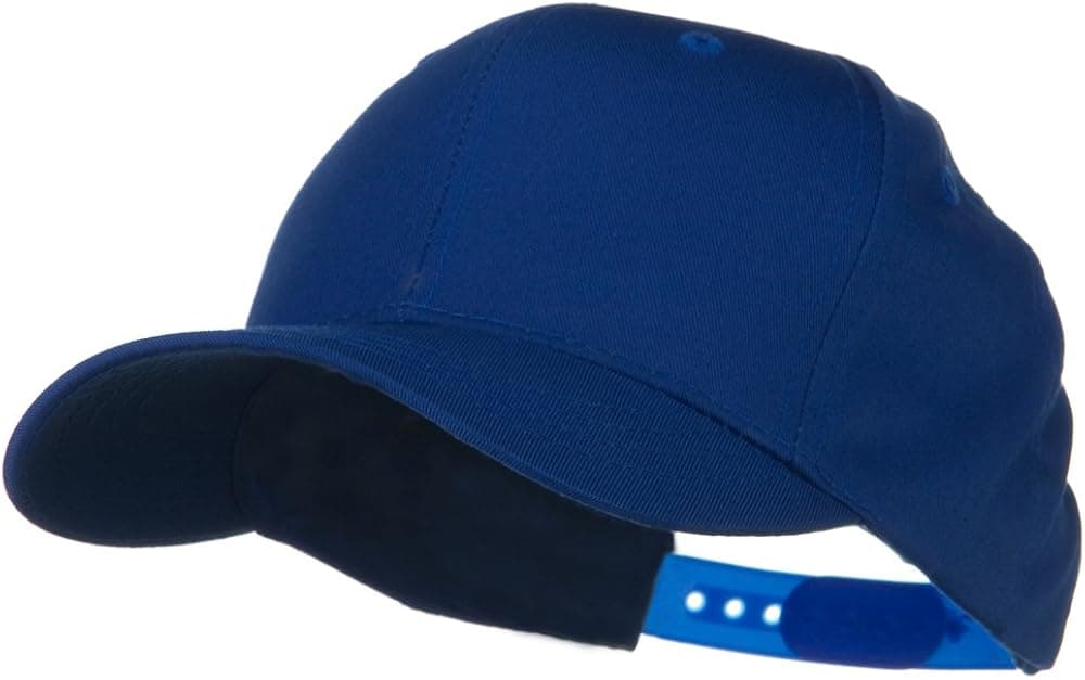 Youth Cotton Twill Pro Style Cap - Royal OSFM