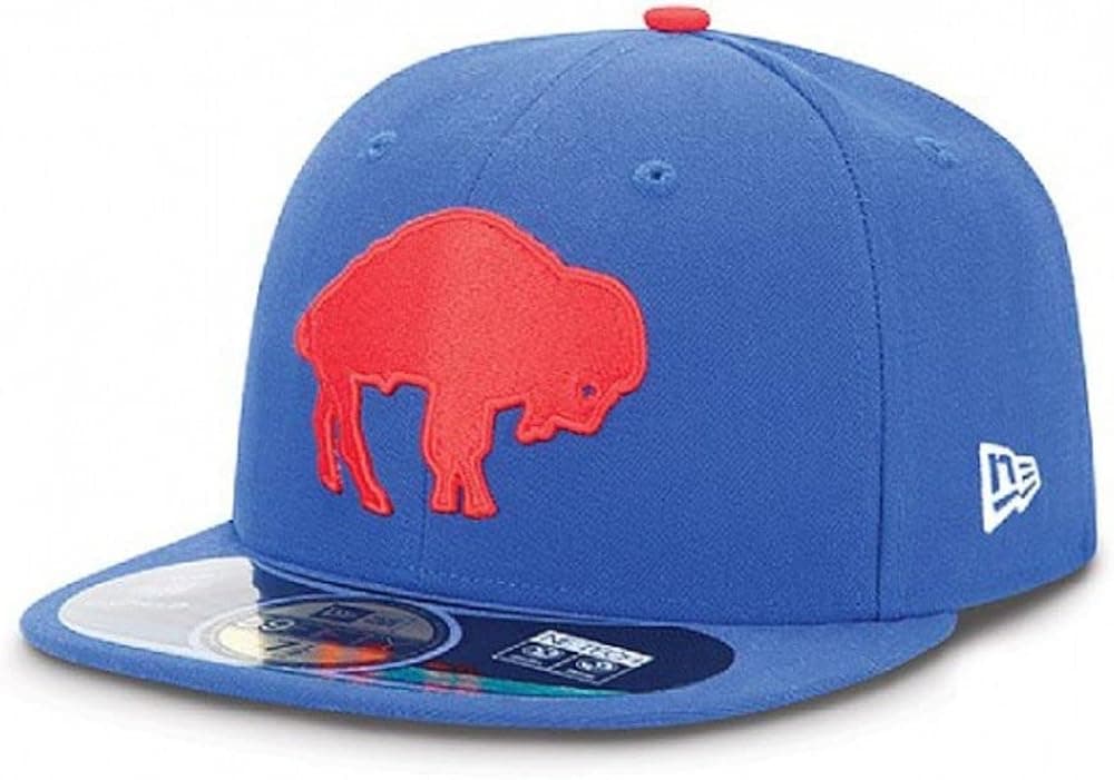 New Era Men's Buffalo Bills On Field Classic 59FIFTY? Football Structured Fitted Hat 7 1/2